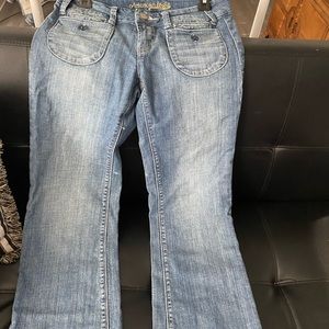 American Eagle flare jeans size 4.